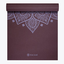 Load image into Gallery viewer, Citron Sundial Yoga Mat (5mm)