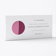 Load image into Gallery viewer, Halfmoon Crystal Collection Cotton Eye Pillow
