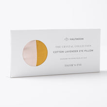 Load image into Gallery viewer, Halfmoon Crystal Collection Cotton Eye Pillow
